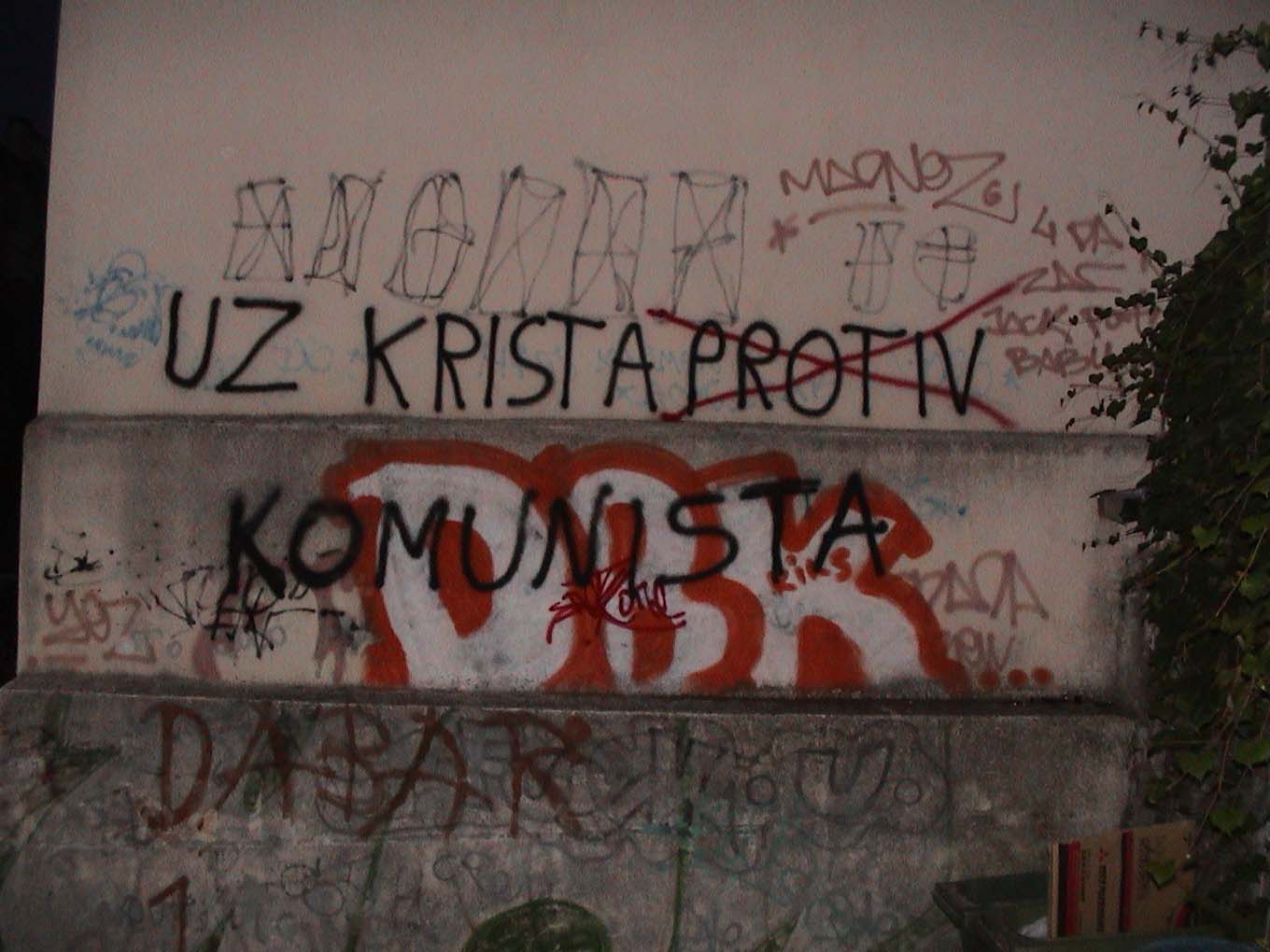 Dubrovnik graffiti