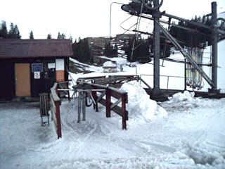 the lift on Jahorina