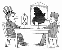 U.S.-Serbian peace talks