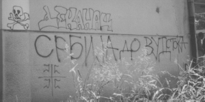 Graffiti in Serbia: SERBIA TO WOODSTOCK!